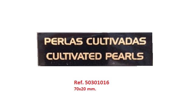 Cartel Perlas cultivadas